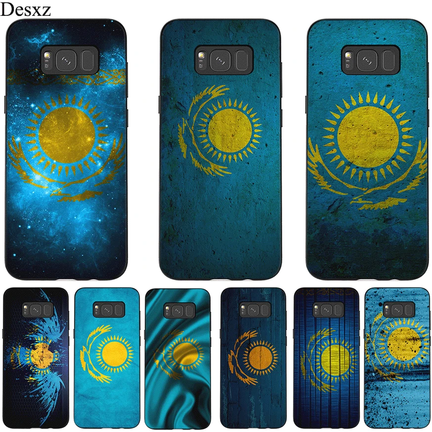 Desxz силиконовый Мобильный чехол для телефона для samsung S6 S7 край S8 S9 S10E S10 плюс Чехол флаг Казахстана популярная сумка