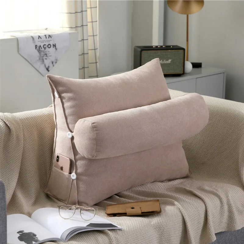 Задняя Поддержка прикроватные спинка заднего сиденья сиденье Подушка Удобная Fip