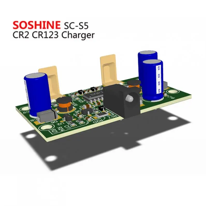 Soshine высокое качество Li-FePO4 RCR 123/CR2 батарея Интеллектуальный Сейф быстрое зарядное устройство для аккумуляторов