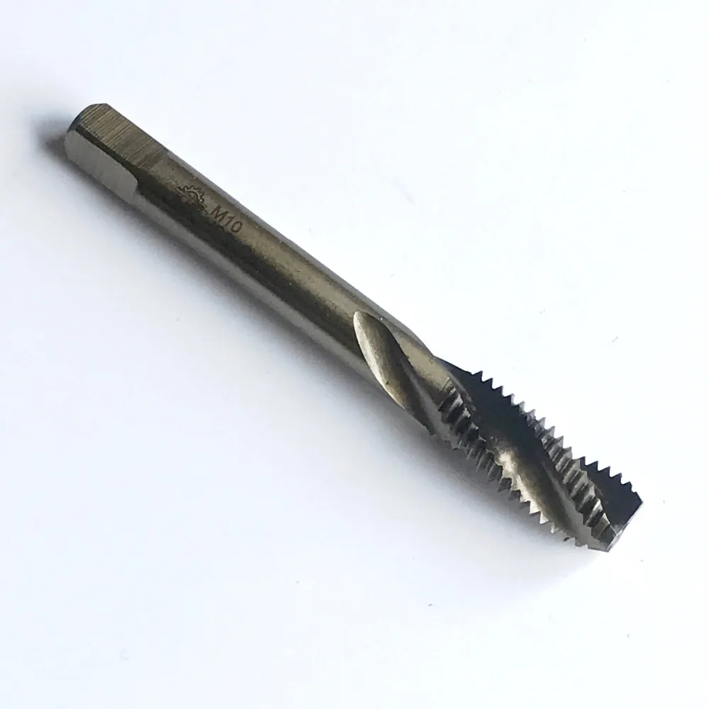 Бесплатная доставка 1 шт. M8 M20mm HSS M35 Co5 % полностью шлифованные спиральные флейты с