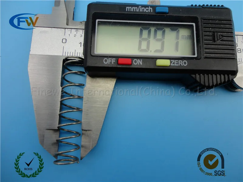 Производство на заказ длинная компрессионная пружина с тяжелым нагрузкой