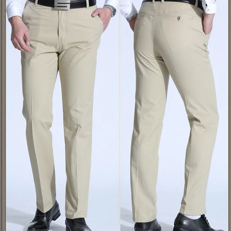 Pantalones hombre Лето Осень Новые повседневные брюки мужские хлопковые брюки для мужчин модные брюки Мужская брендовая одежда плюс