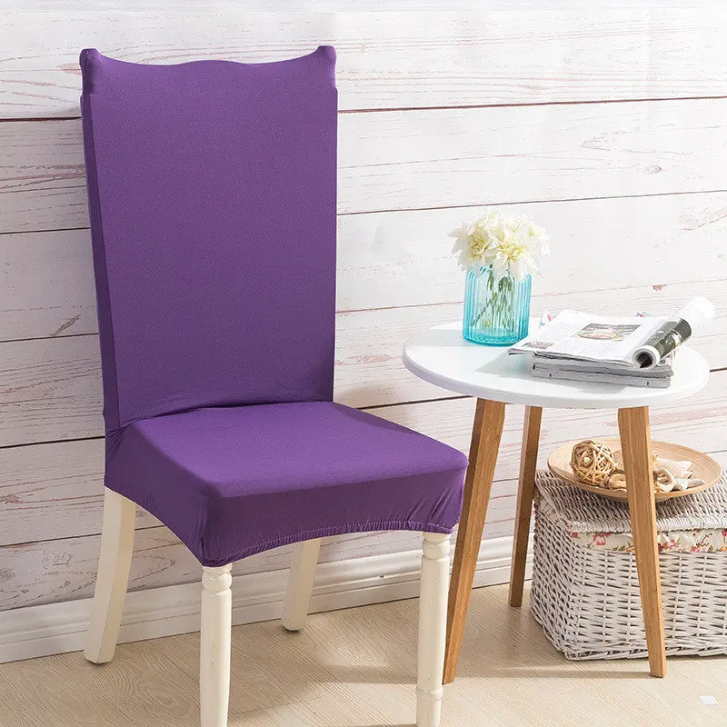 1 шт. Элегантный Эластичный чехол на стул из спандекса для кухни столовой