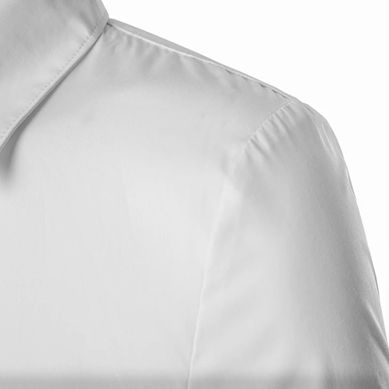 VISADA JAUNA Новая мужская рубашка с длинными рукавами деловая Повседневная