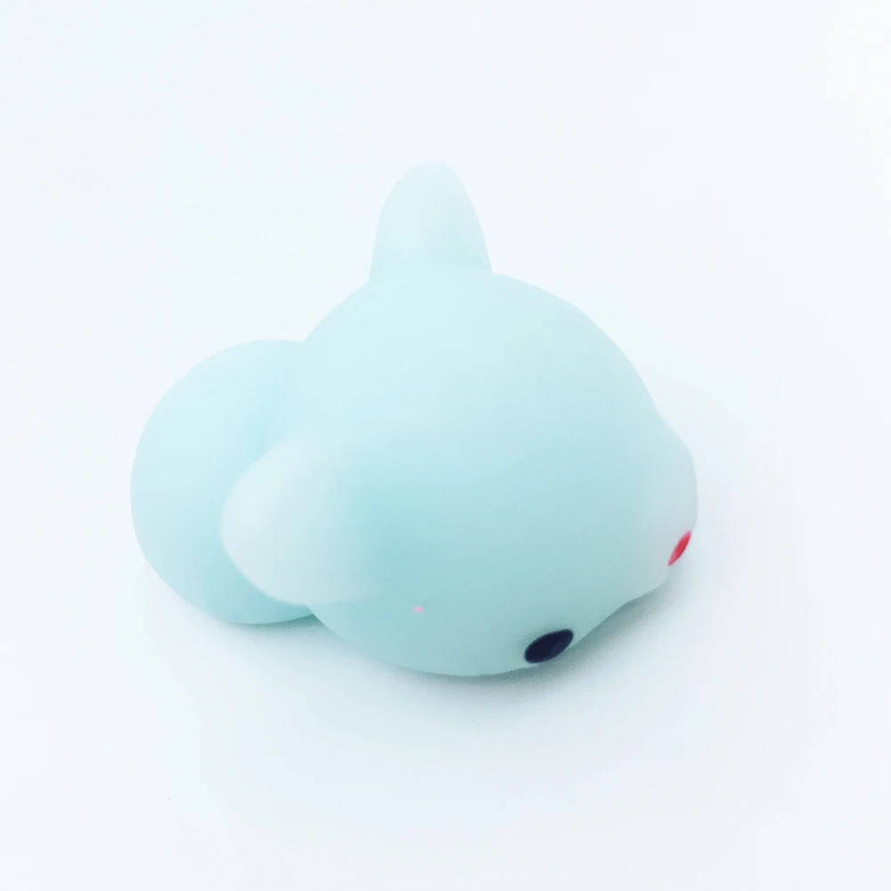 Милая мягкая игрушка Mochi в виде животного медленно восстанавливает форму |