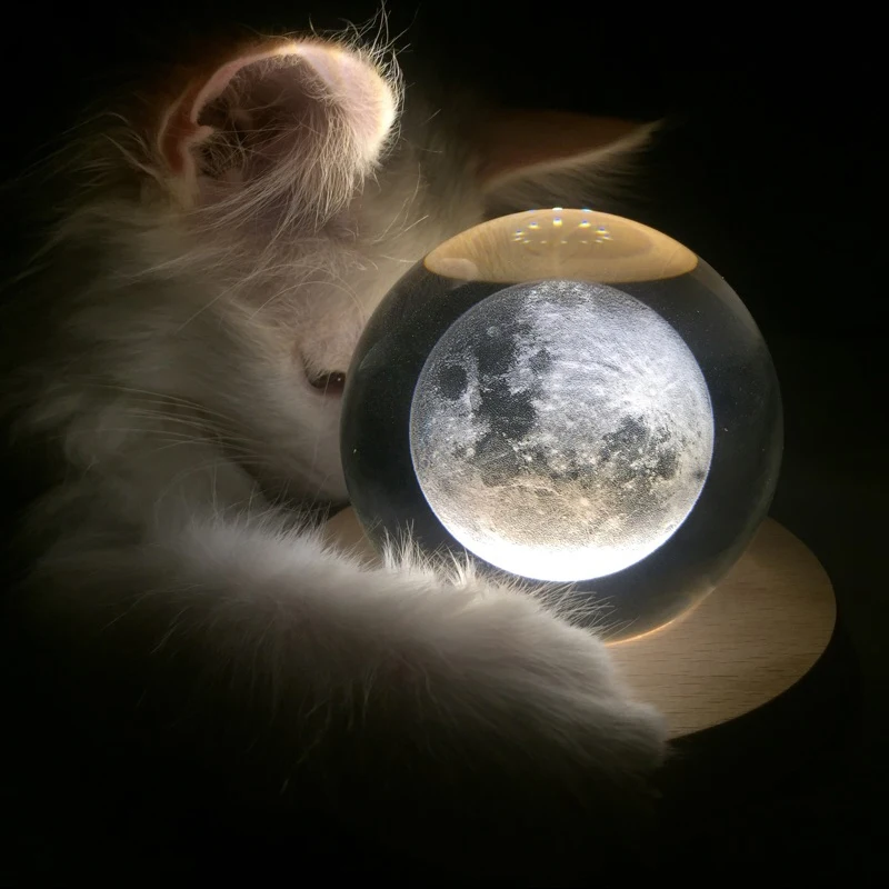 Хрустальный шар H & D 70 мм лечебная Сфера стеклянный с подставкой подарки
