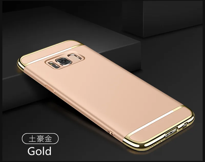 NFH Galaxy S8 S8 Plus чехол для телефона жесткий чехол+ тонкий бампер чехол для samsung Galaxy S8 S 8 Plus силиконовый чехол
