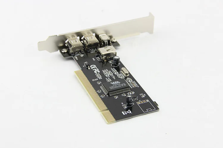 4 порта Firewire IEEE 1394 4/6 Pin PCI контроллер адаптер карты для HDD MP3 PDA|Платы расширения| |