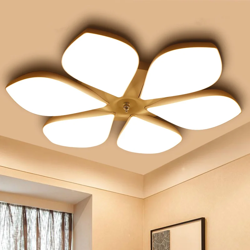 買取 ランタン Led シーリングランプのリビングルームランプ暖かいガーデン寝室のレストラン 3/4/5/6 ヘッドロマンチックなシーリングライト ZL179