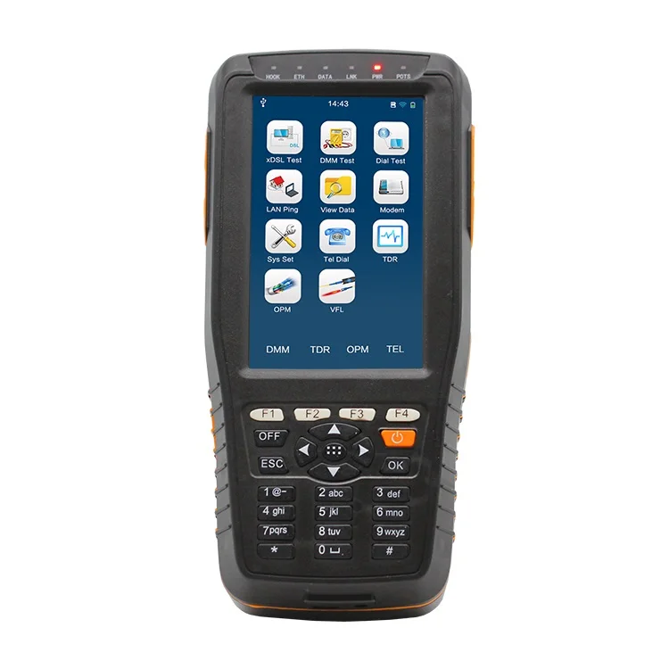 Бесплатная доставка компанией DHL TM-600 VDSL VDSL2 прибор для тестирования ADSL WAN &amp LAN