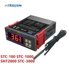 Цифровой светодиодный термостат-гигрометр, контроллер температуры, датчик температуры