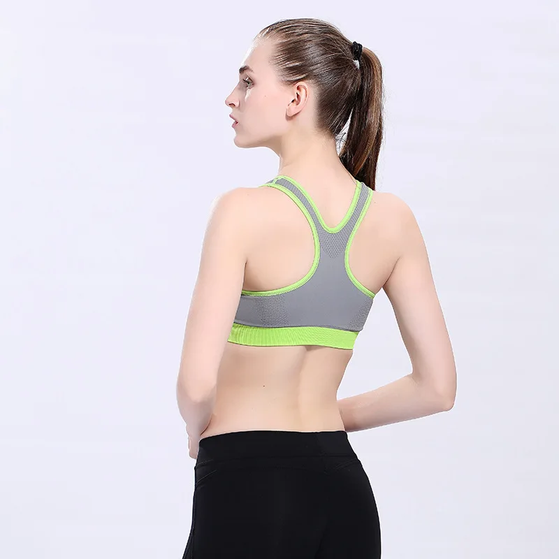 2018 высокое качество Для женщин спортивный бюстгальтер движения амортизация