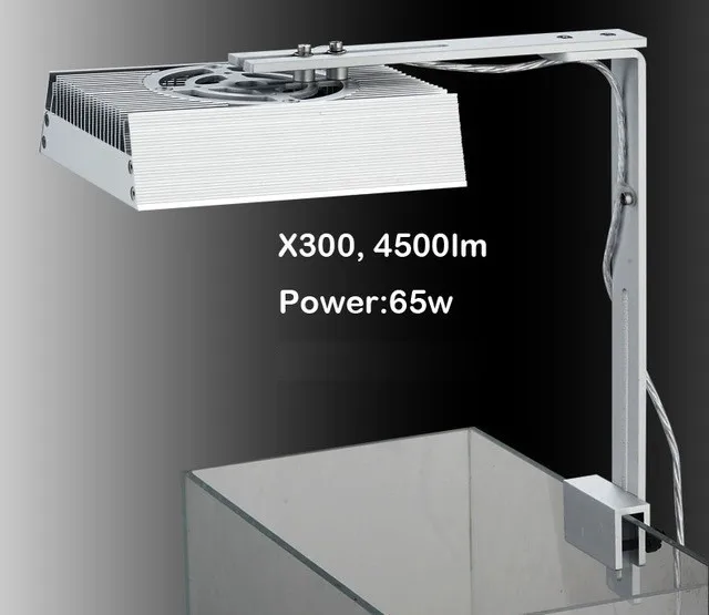 Silver X300 Chihiros X серия светодиодный система освещения водное растение для выращивания восхода солнца и заката bluetooth smart control commander 1 аквариумные танки - Цвет: Silver X300