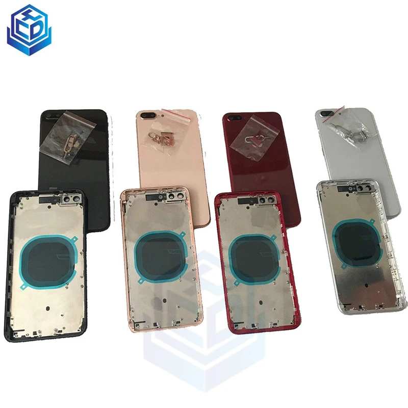 5 дюймов задняя крышка для iphone 8 Plus батарейный отсек средняя рамка Шасси дверца с