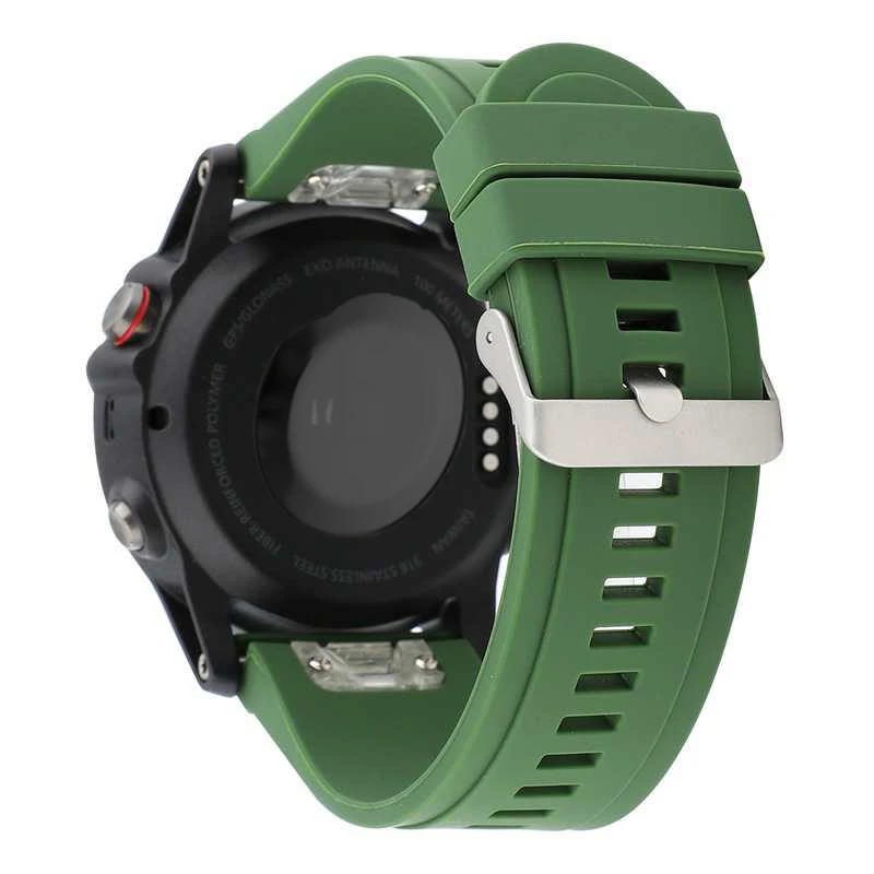 Мягкий силиконовый ремешок для часов Garmin Fenix 6X 6S 6 Pro 5 5X 5S 3HR Plus | Электроника