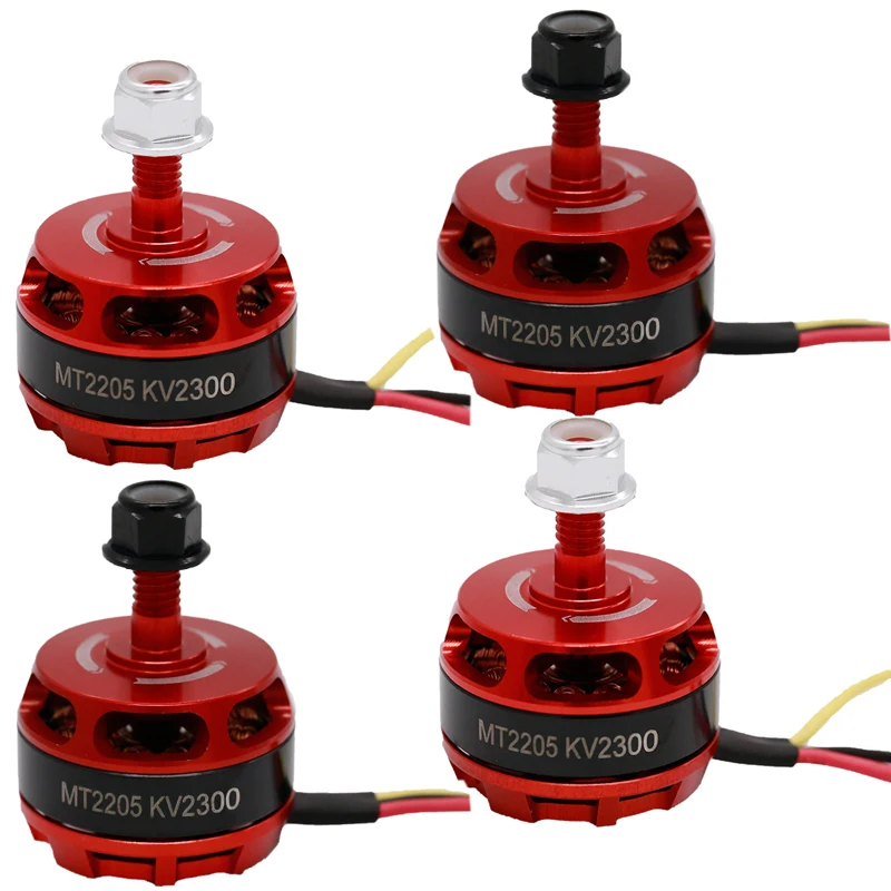 Миниатюрный бесщёточный электродвигатель 2205 KV2300 CW CCW маленький Мультикоптер RC250