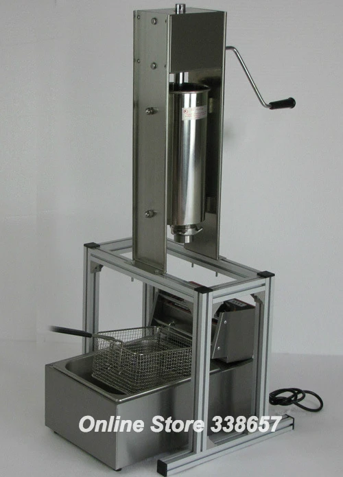 Коммерческая машина для наполнения чурроса 5 л из нержавеющей стали с