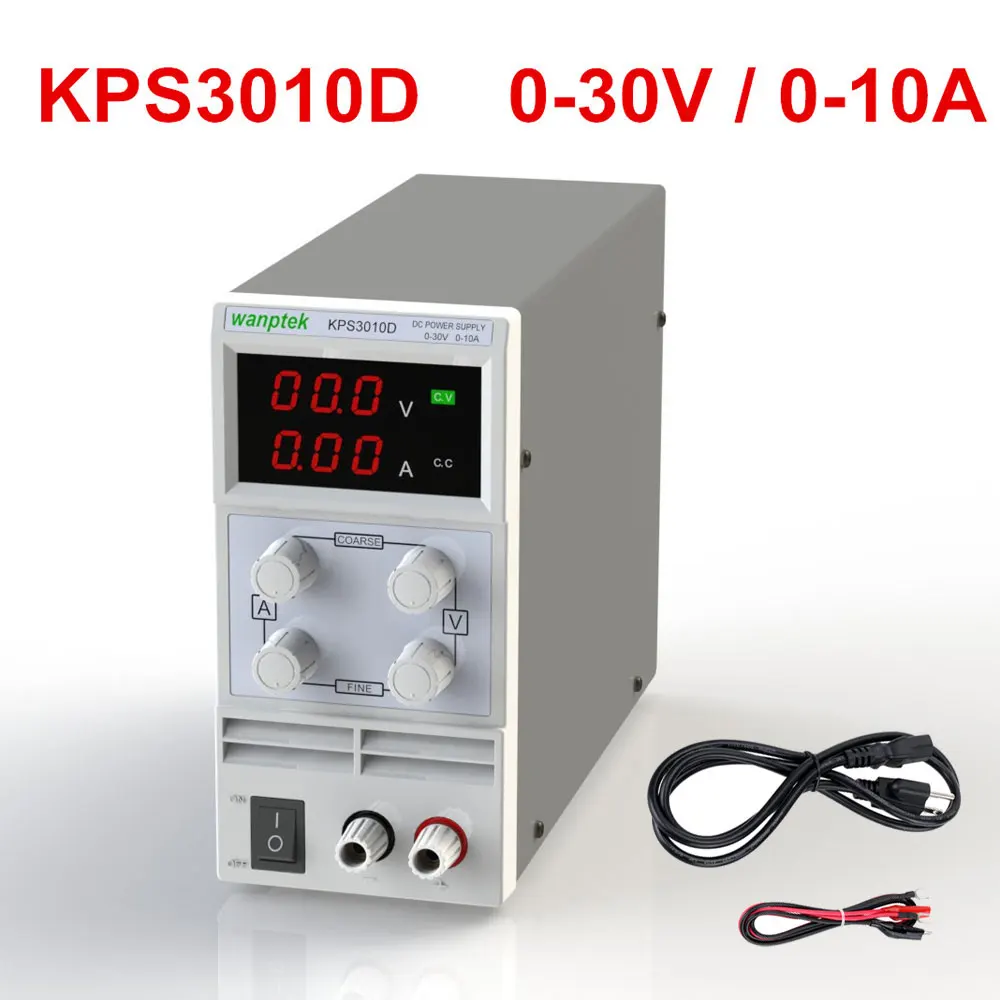 Мини Регулируемый источник питания постоянного тока импульсный дисплей