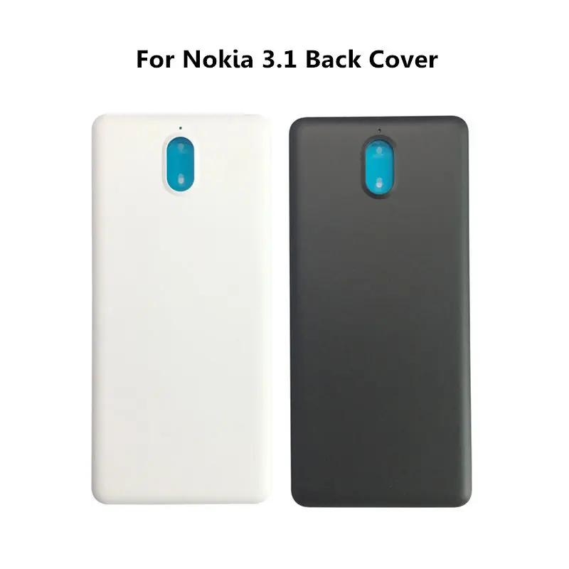 Абсолютно новая пластиковая задняя крышка для Nokia 3,1 корпус дверной чехол крышка батареи Запасная часть