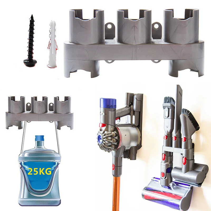 Replacement Brushes + Storage Rack Holder For Dyson V7 V8 V10 Wall Mount Accessory Tool | Бытовая техника