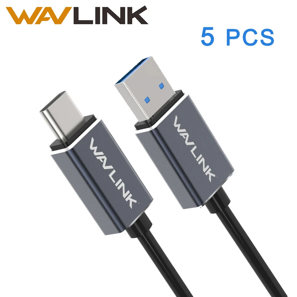 5 шт./компл. супер Скорость Тип C кабель sata usb 3 0 адаптер wavlink c 1 кабели до Гбит/с