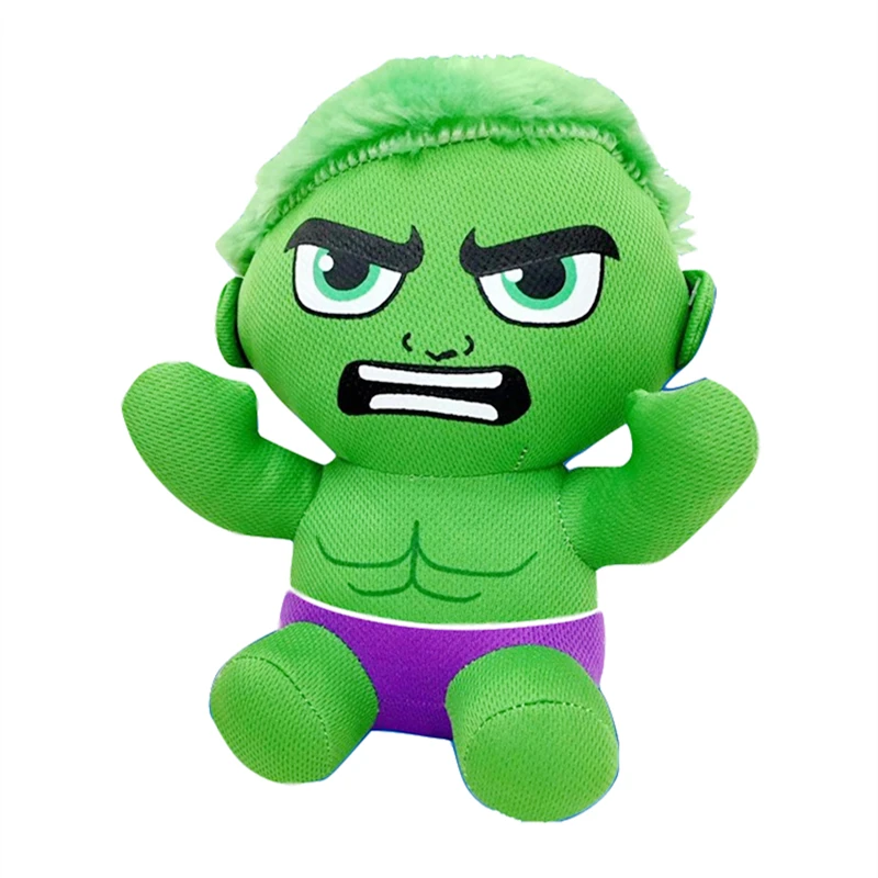 20 см disney Marvel Мстители мягкие животные плюшевые куклы игрушки Аниме Человек-паук Халк Железный человек Капитан Америка мультфильм кукла ребенок подарок
