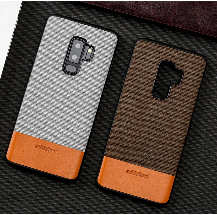 Ткань с вышивкой из воловьей кожи, чехол для телефона для samsung Galaxy S10 s9 s8 Plus s7 s10E Крышка для a50 a70 a80 a30 a9 a8 a7 Примечание 10 плюс 9 8