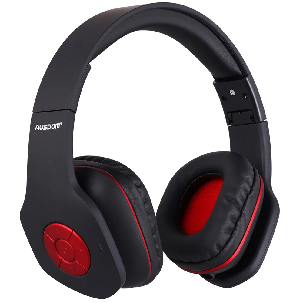 AUSDOM AH862, беспроводные наушники, Bluetooth, с микрофоном, беспроводная Bluetooth гарнитура, наушники, стерео, складные, высокое качество