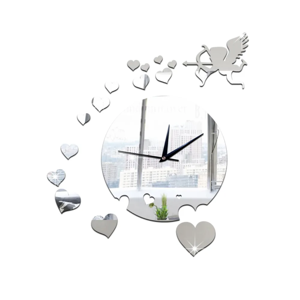 Зеркало Funlife защита окружающей среды можно удалить настенные наклейки кристалл