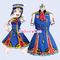 lovelivesunshine aqours 3rd single happy party train kanan matsuura custom made anime cosplay custume dress b