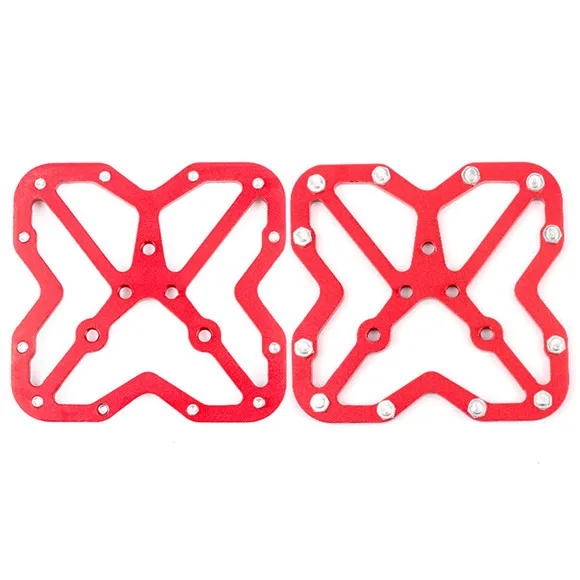 Red WEST BIKING MTB бесклипсовая педаль платформа адаптеры для SPD для SPEEDPLAY система велосипедный Ciclismo педалей Bicicleta MTB велосипедные педали - Цвет: Red