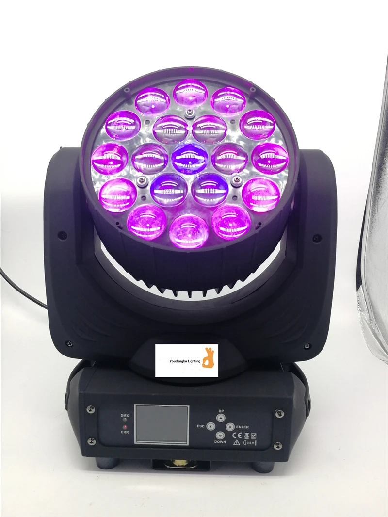 19x15 w СИД moving головной светильник с переменным фокусным расстоянием led