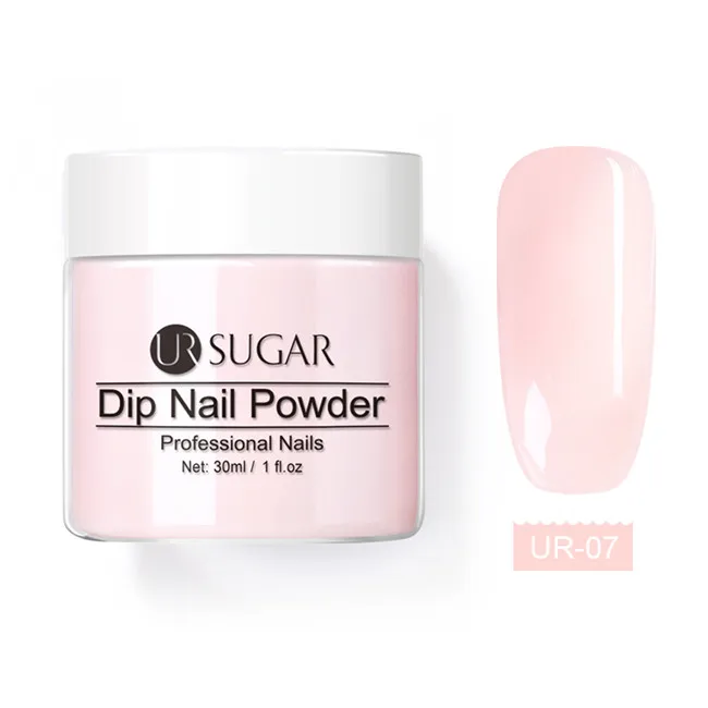 pattern 7 Ur Sugar погружение французский порошок ногтей блеск пигмент градиент ногтей натуральный 30 г цвет голографическое искусство ногтей украшения Dip блеск - Цвет: pattern 7