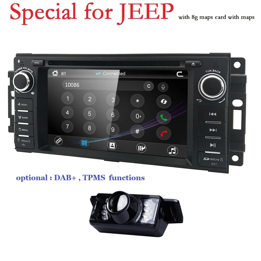 Автомобильный dvd мультимедийный плеер радио для Jeep Патриот компасы Wrangler Liberty 300C