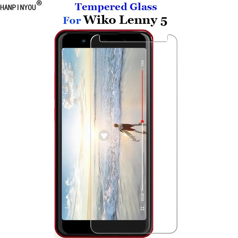 Для Wiko Lenny5 закаленное стекло 9 H 2.5D Премиум Защитная пленка для экрана Lenny 5