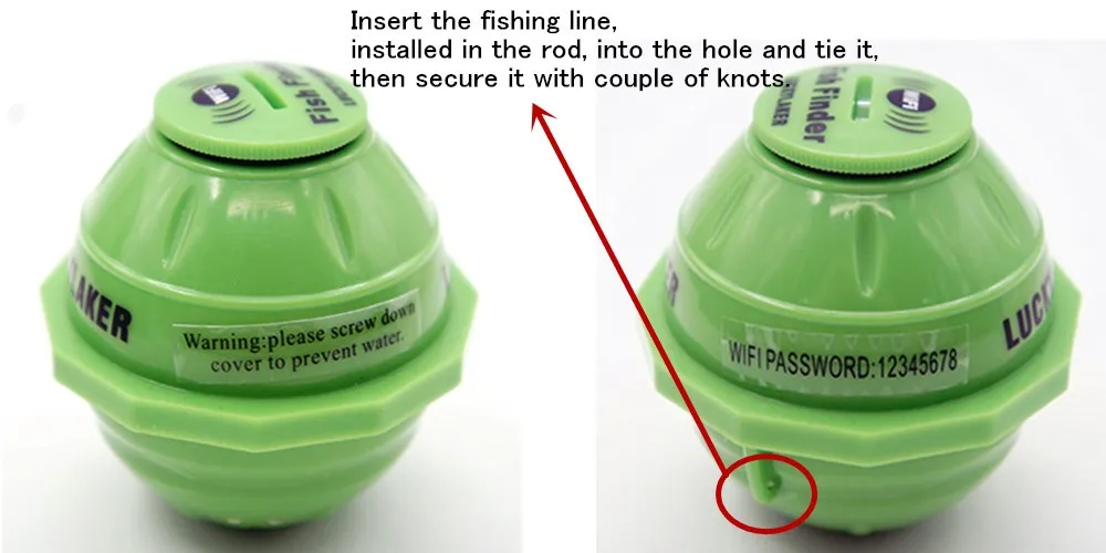 Lucky Fishing Sonar рыболокатор FF916 Карп Рыбалка wifi беспроводной эхолот сигнализация pesca wifi рыболокатор s Открытый