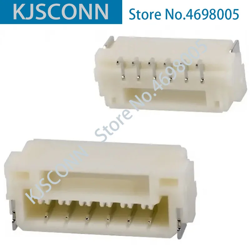 SM06B-GHS-TB CONN HEADER SMD R/A 6POS 1 25 мм 6-контактный разъем новый и оригинальный бесплатная