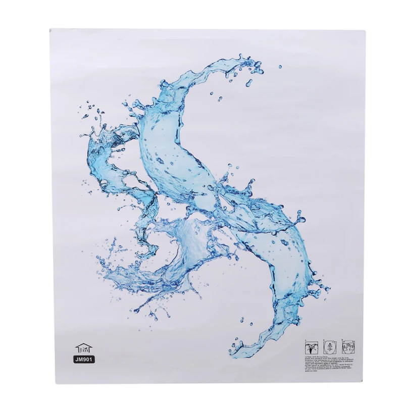 Цветок камень Весна 3D настенная наклейка ванная комната туалет гостиная кухня