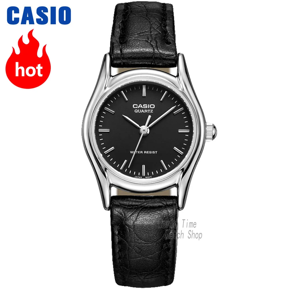 Casio часы женские часы лучший бренд класса люкс Водонепроницаемый Кварцевые часы женские дамы Подарки кожаный ремешок для часов Часы Спортивные часы relogio feminino reloj mujer montre homme bayan kol saati zegarek