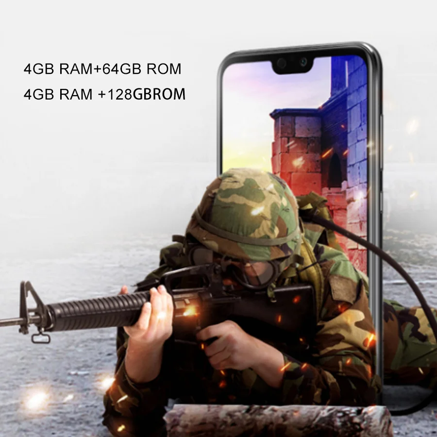 Оригинальный мобильный телефон Honor 9i с глобальной прошивкой 5 84 дюймов 4 Гб ОЗУ 64
