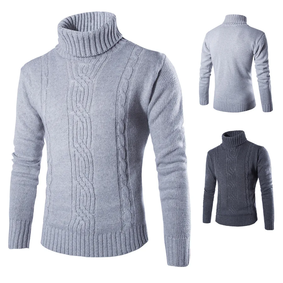 

2018 New Men's Sweater Sweater Fashion Jacquard Sweater Pure Color England Style Casual Pullover Clothes Sweater Dress