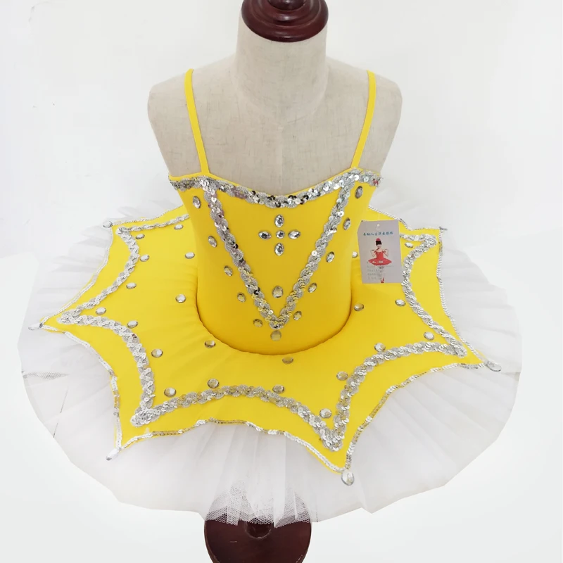 

Children Tutus Pettiskirt Tutu Dance Hard Yarn Skirt Girl Costume Performances Exercise Clothes