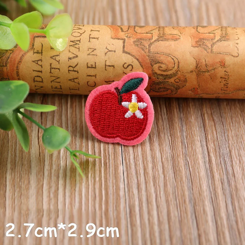 1 шт. патчи для вышивки фруктов термоклейкие нашивки пришивания утюгом одежды