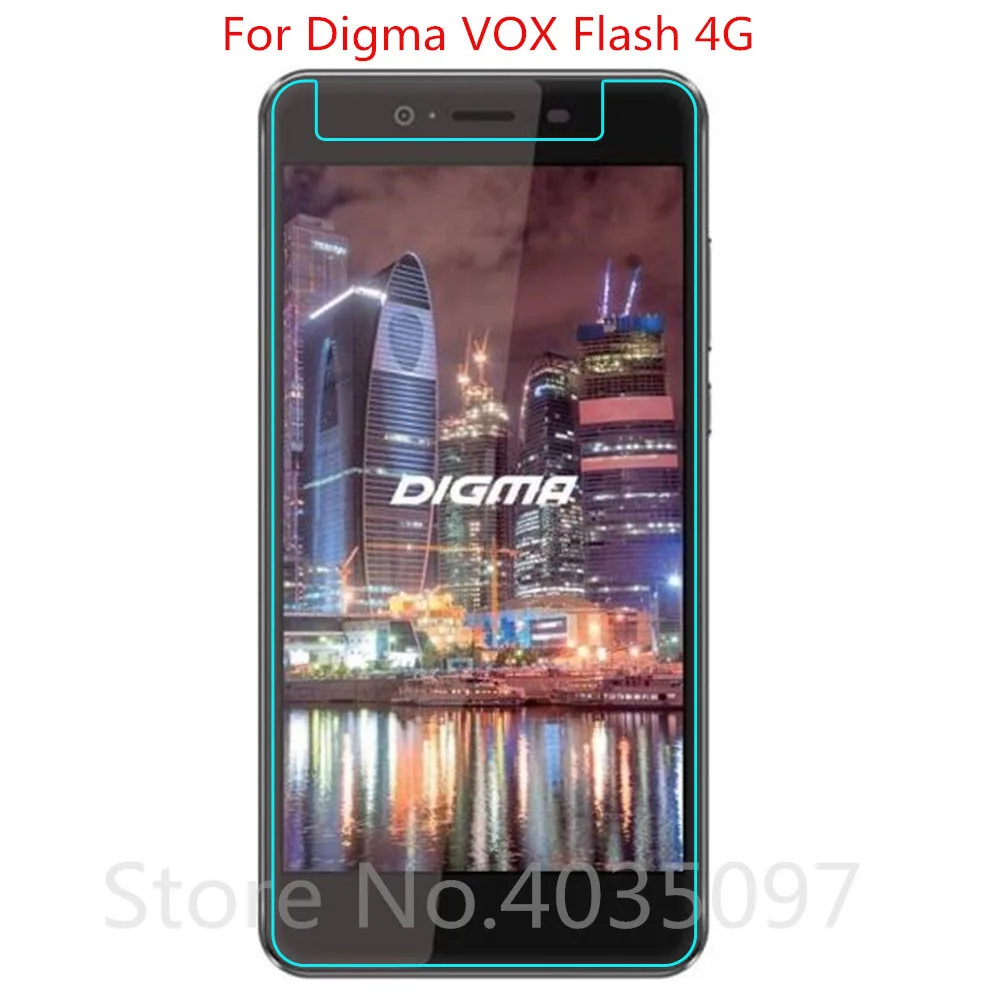 2.5D 9H закаленное стекло для Digma VOX Flash 4G на телефон защитная пленка экрана СТЕКЛО |