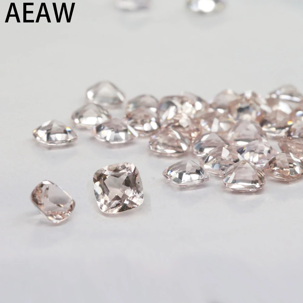 AEAW круглый бриллиантовый огранки 0.5ct карат 5 мм D Цвет Муассанит без камень VVS1