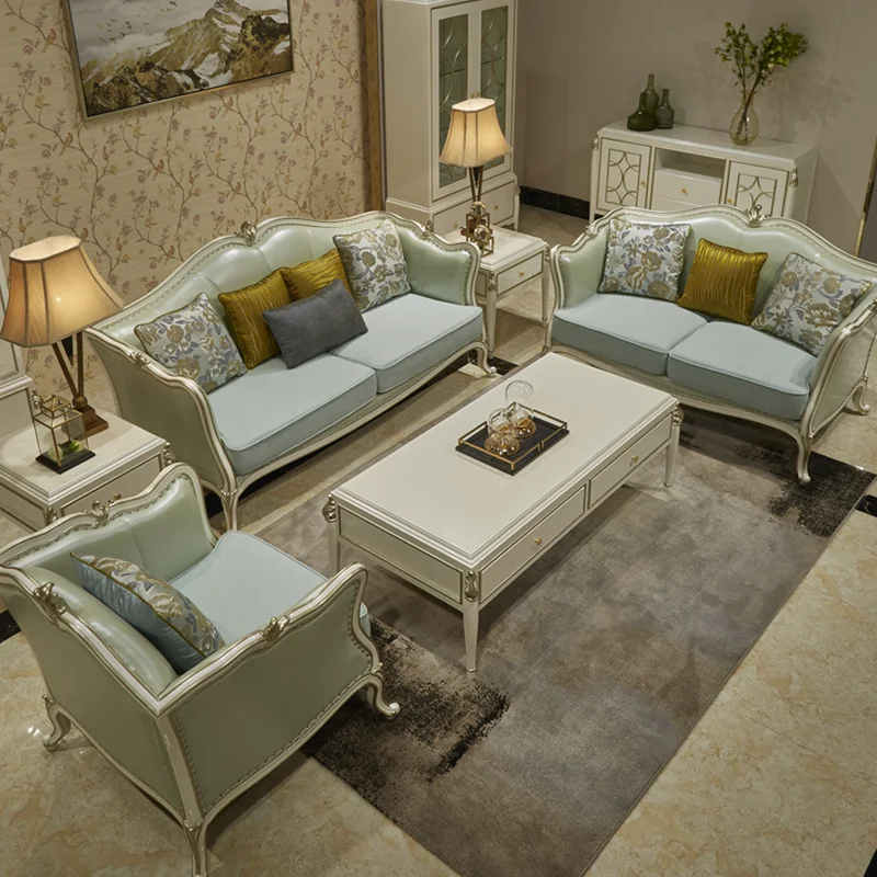 Винтажный антикварный диван для гостиной/новый классический Европейский