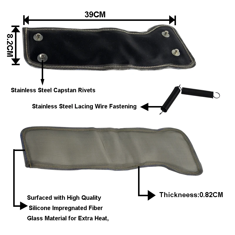 Бесплатная доставка турбонагревательный щит/одеяло для турбонагнетателя +