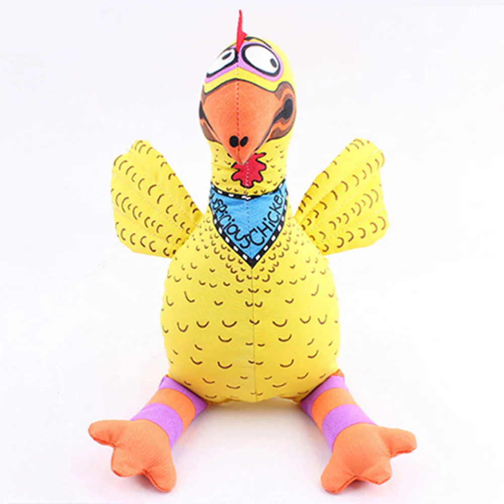 Большая жевательная игрушка для собак мягкая тренировок пищалка плюшевая снятия