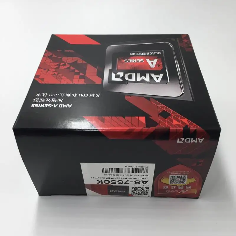 AMD APU A8 7650 К Процессор процессор в штучной упаковке с радиатор 4 ядра 3 ГГц МБ разъем