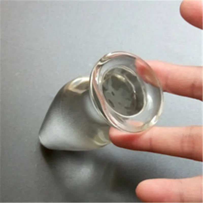 Стеклянная Анальная пробка Pyrex фаллоимитатор секс игрушки для мужчин прозрачные